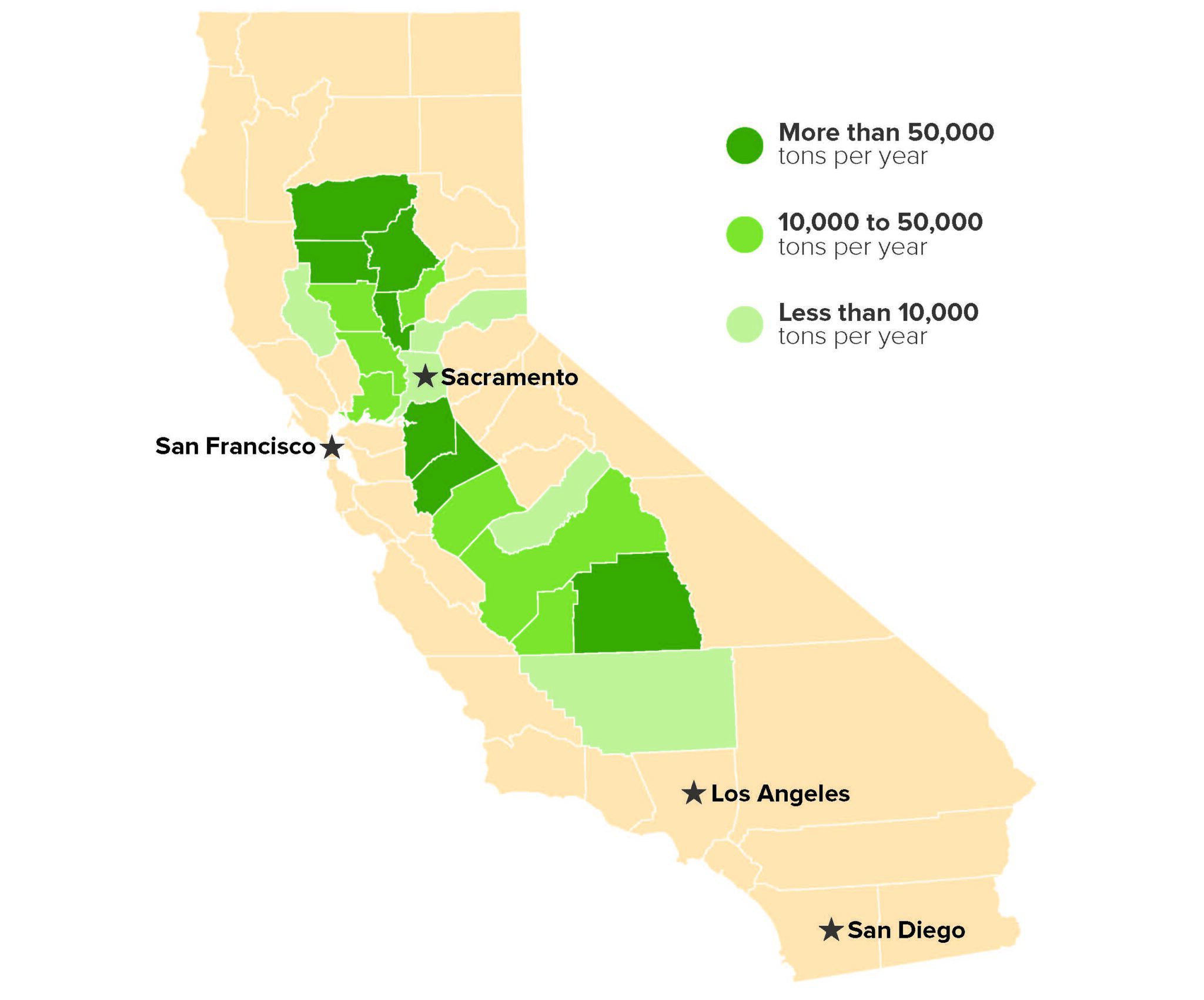 Walnut Shell Map California Why Walnuts - California Walnuts