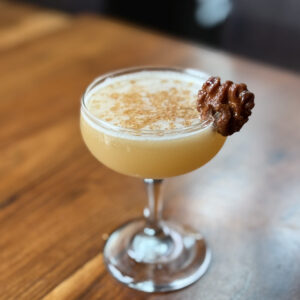 walnut-bourbon-sour