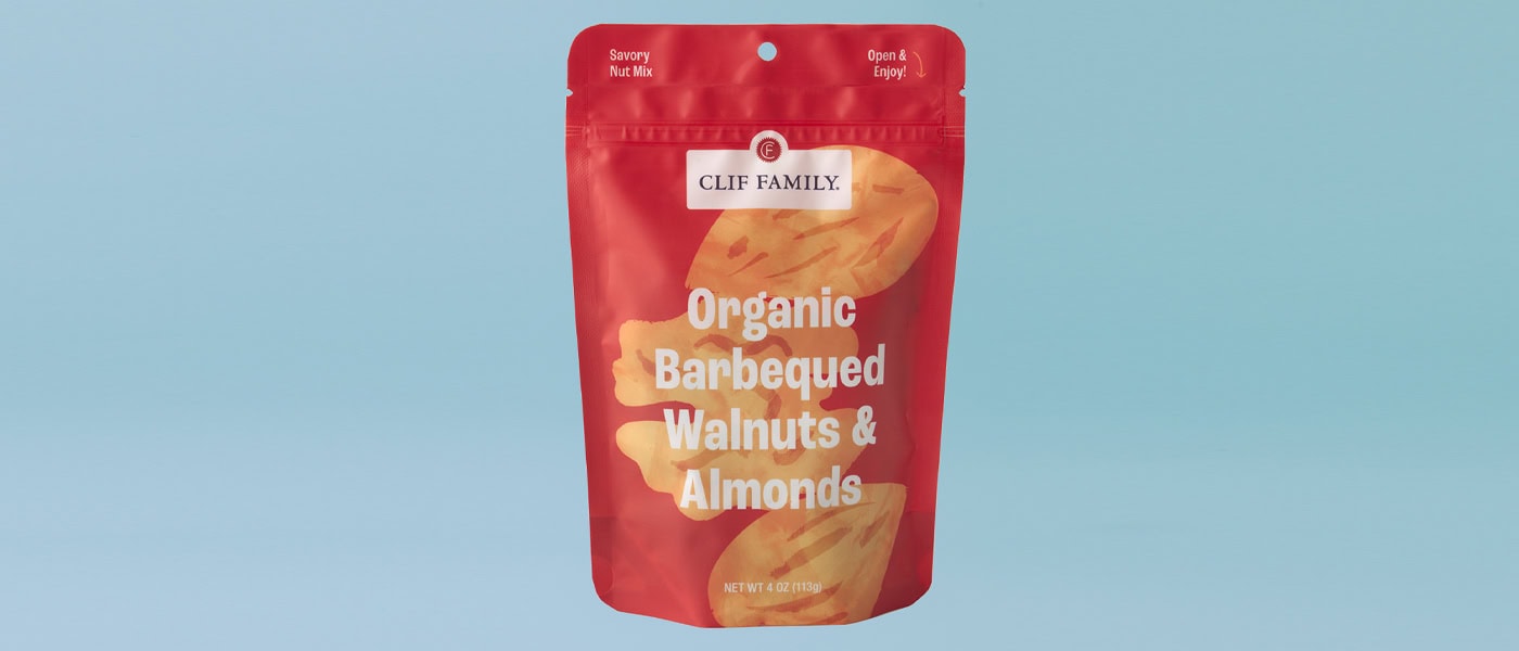 Organic Barbequed Walnuts & Almonds, Clif Family
