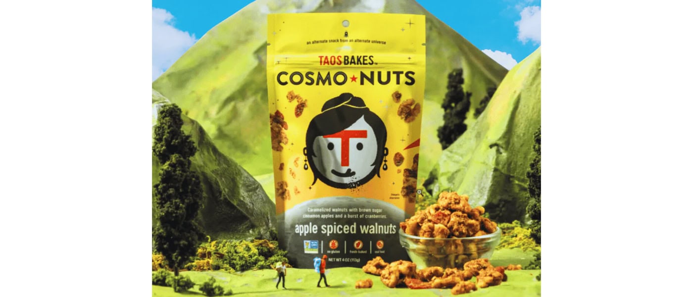 Apple Spiced Walnuts, Taos Bakes
