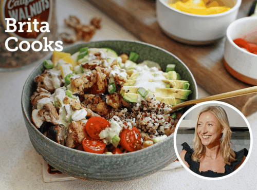 Brita Cooks’ High Protein Power Bowl