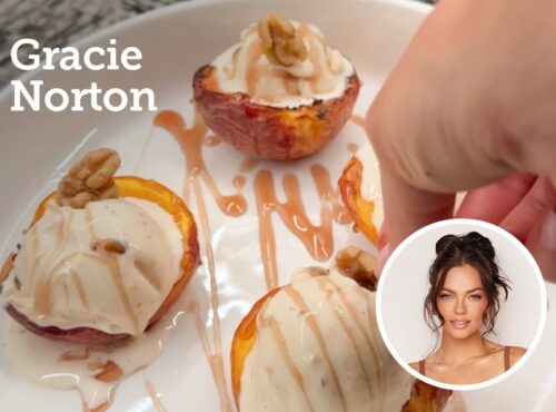 Gracie Norton's Maple Walnut "Ice Cream"
