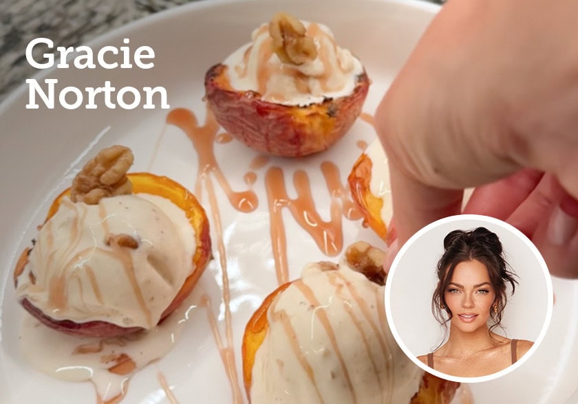 Gracie Norton's Maple Walnut "Ice Cream"