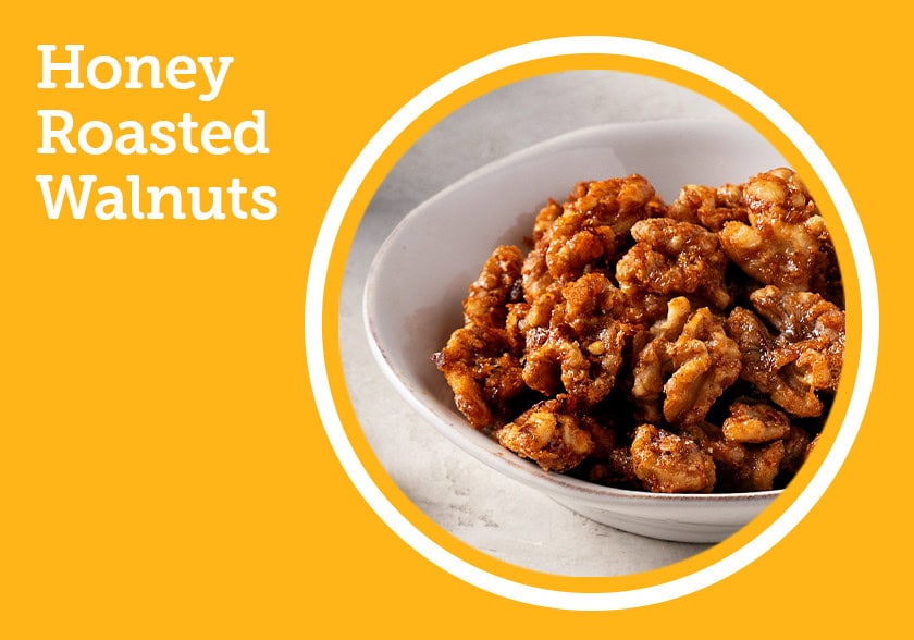 Honey-Roasted Walnuts