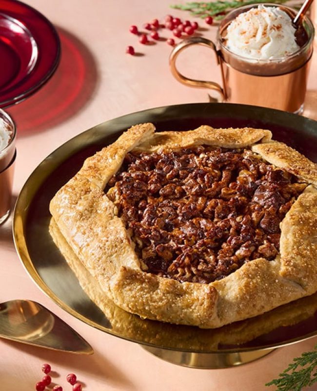Mexican Hot Chocolate Walnut Galette