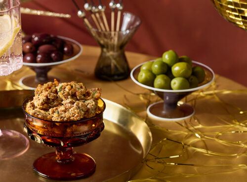 Parmesan Herbed Walnuts