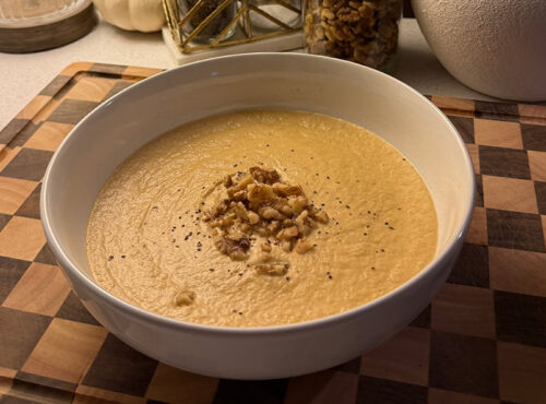 Walnut & Cauliflower Soup