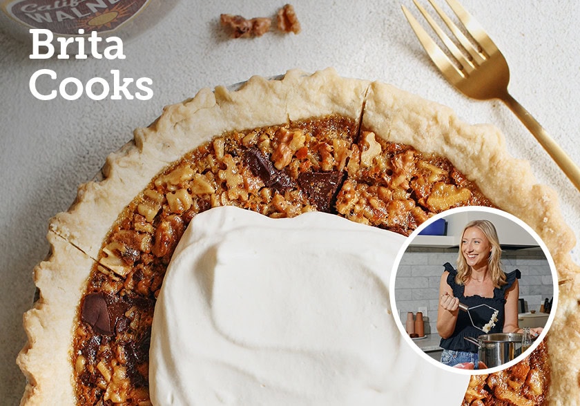 Brita Cooks' Bourbon Pie