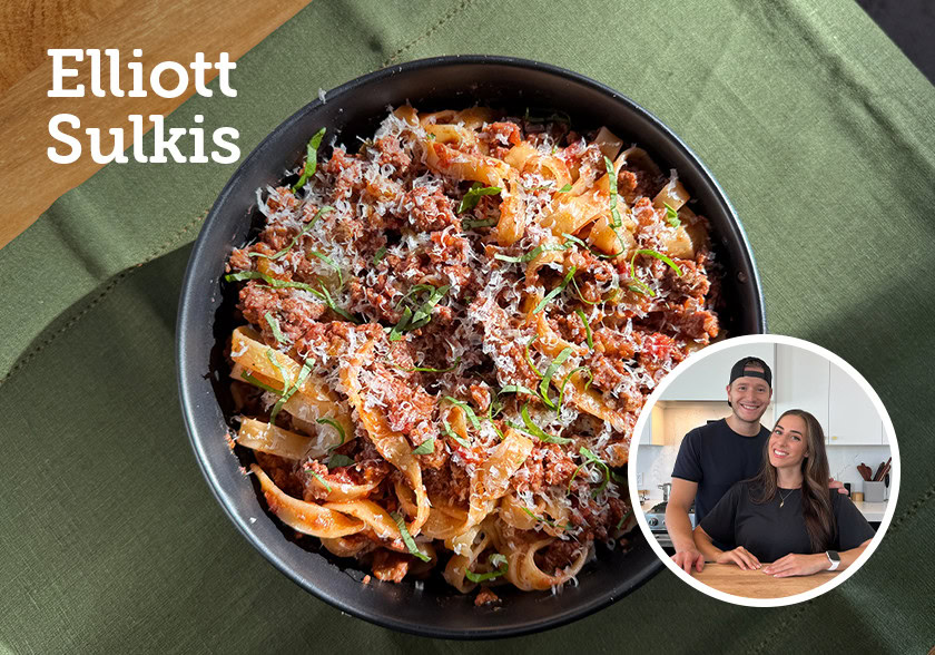 Elliott Sulkis Walnut Bolognese Recipe