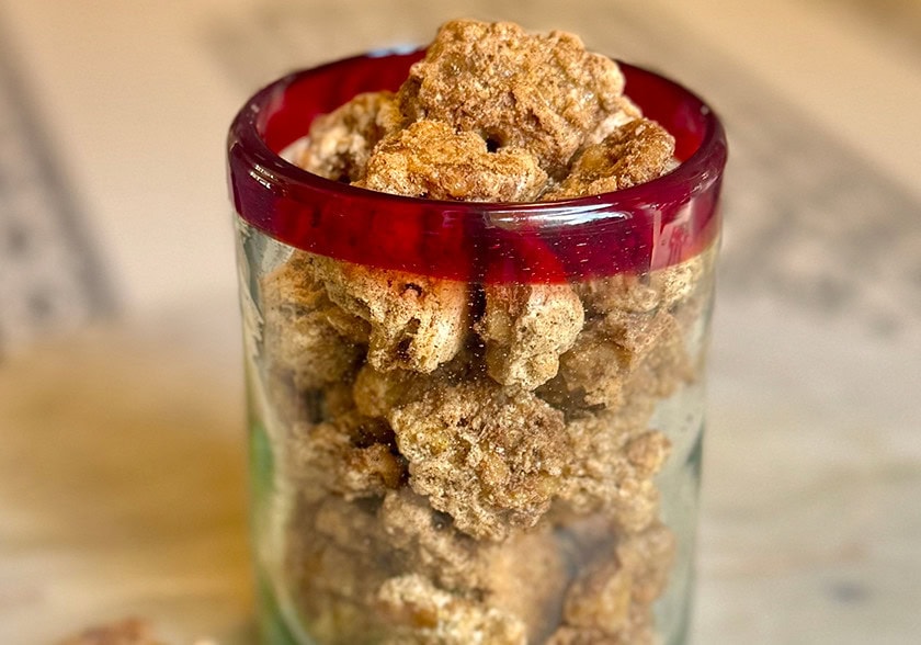 Sweet Spiced Nutcracker Walnuts