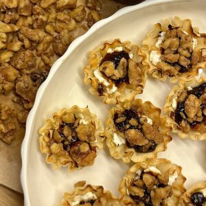 Maple, Walnut & Fig Goat Cheese Bites