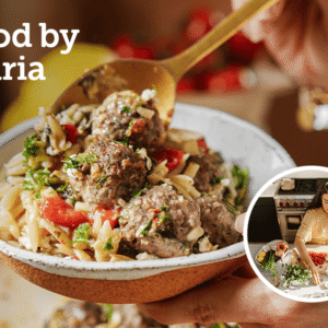 Lamb Meatballs and Creamy Orzo
