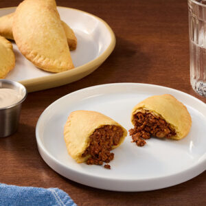 Walnut Meat Empanadas with Cilantro Lime Sauce (Foodservice)