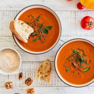 Creamy California Walnut and Tomato Soup (Foodservice)
