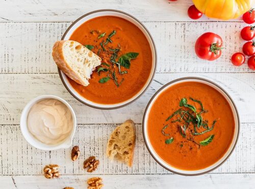 Creamy California Walnut and Tomato Soup (Foodservice)