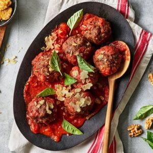 Meatless Meatballs