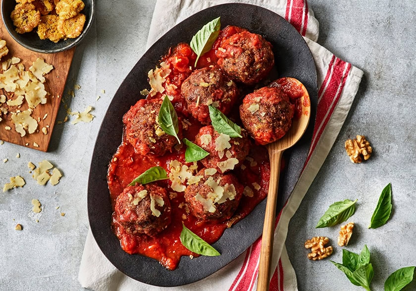 Meatless Meatballs
