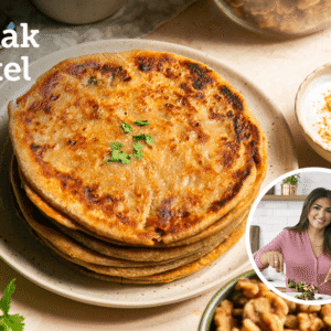 Walnut Stuffed Parathas