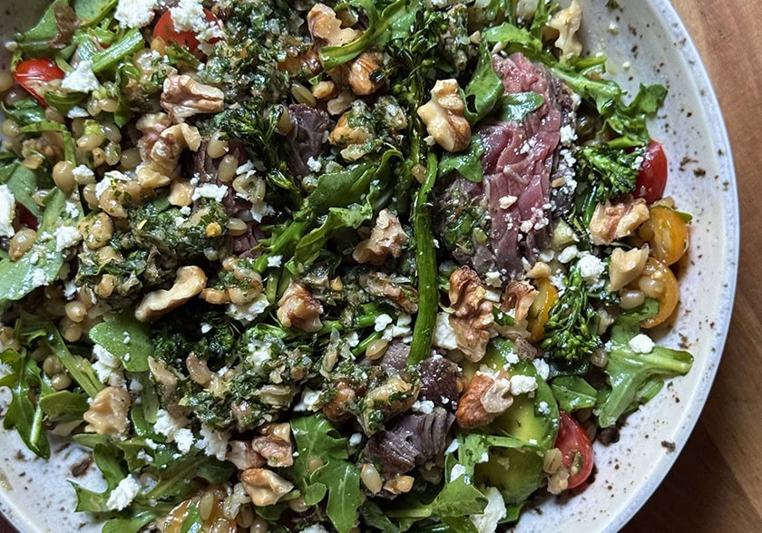 Walnut-Chimichurri-Steak-Bowl