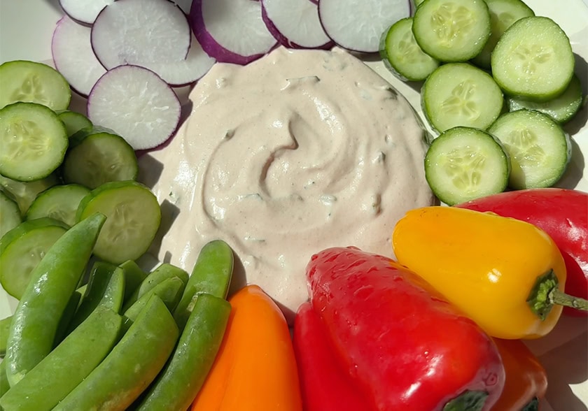 Chilled Walnut & White Bean Dip