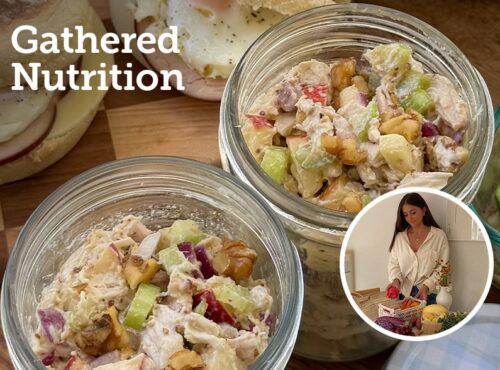 Honey Mustard Walnut Chicken Salad