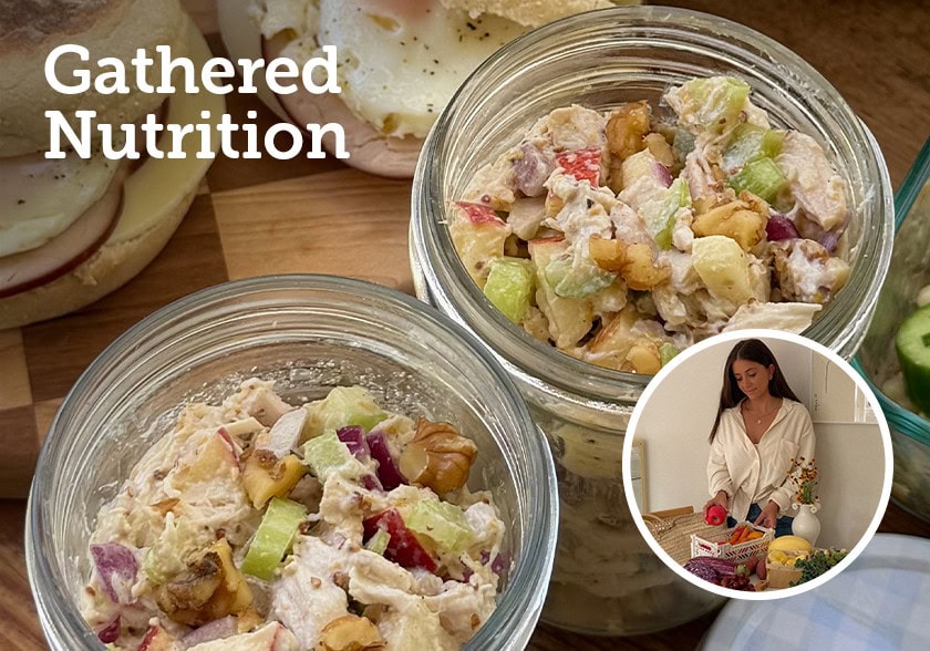 Honey Mustard Walnut Chicken Salad