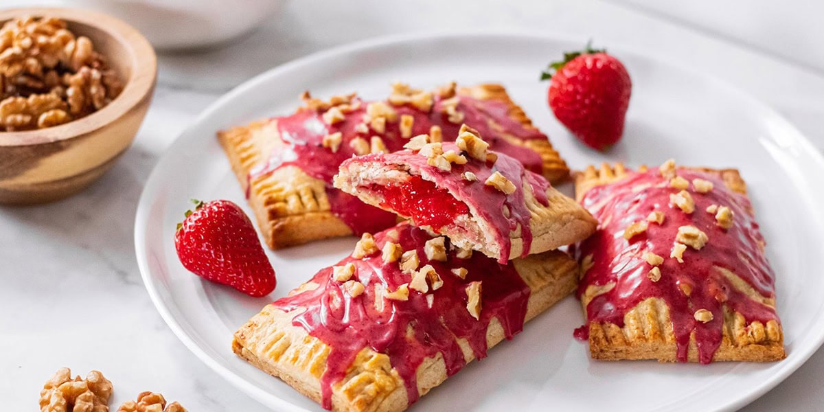 Strawberry Walnut Hand Pies