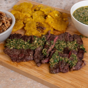 Churrasco & Walnut Cilantro Chimichurri
