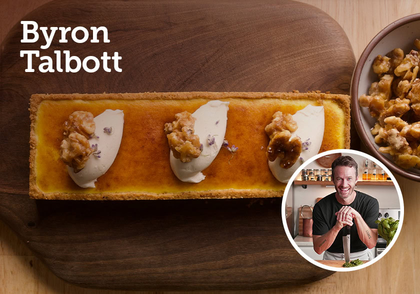 Byron Talbott Walnut Tart