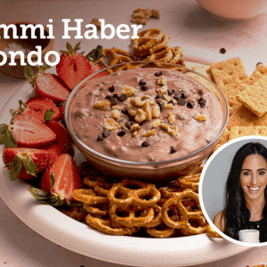 Chocolate Walnut Cottage Cheese Dip