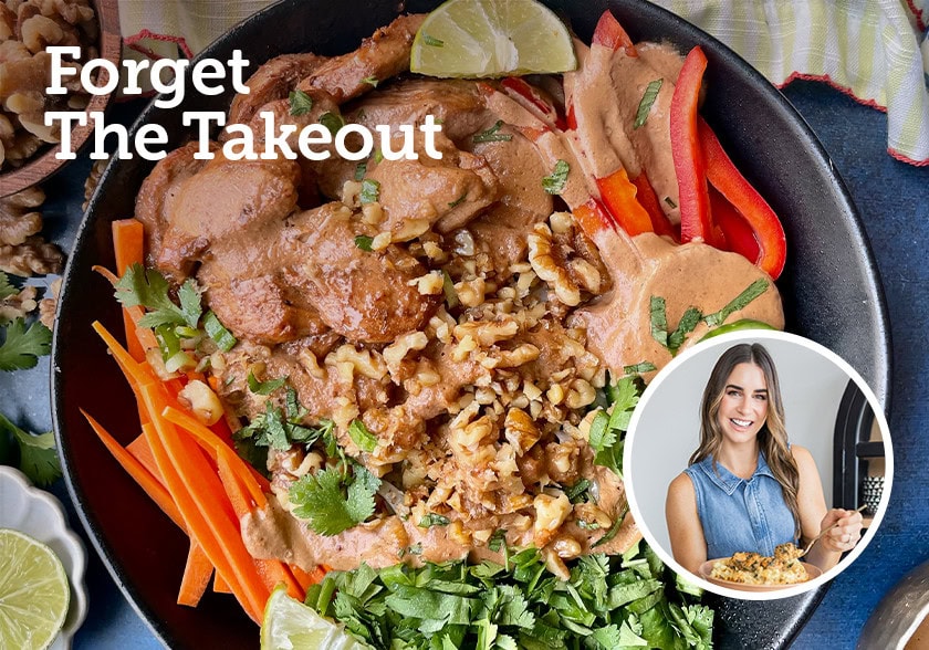 Forget The Takeout Thai Walnut Salad
