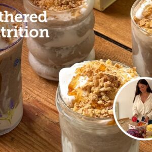 Banana Walnut Cream Protein Shake